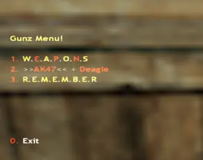 AMXX Gunz Menu